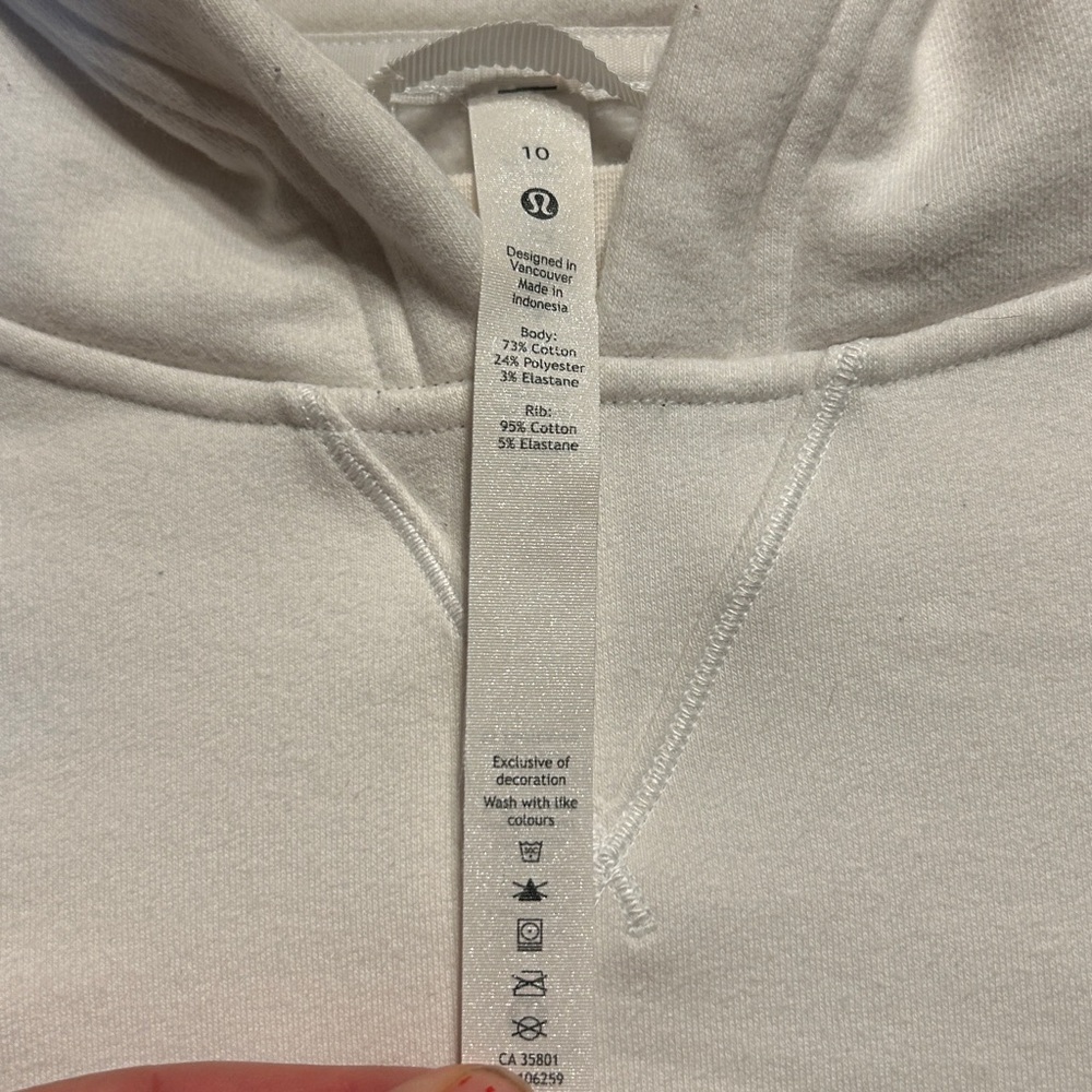 Lululemon All Yours Hoodie
White size 10 - Picture 6 of 10